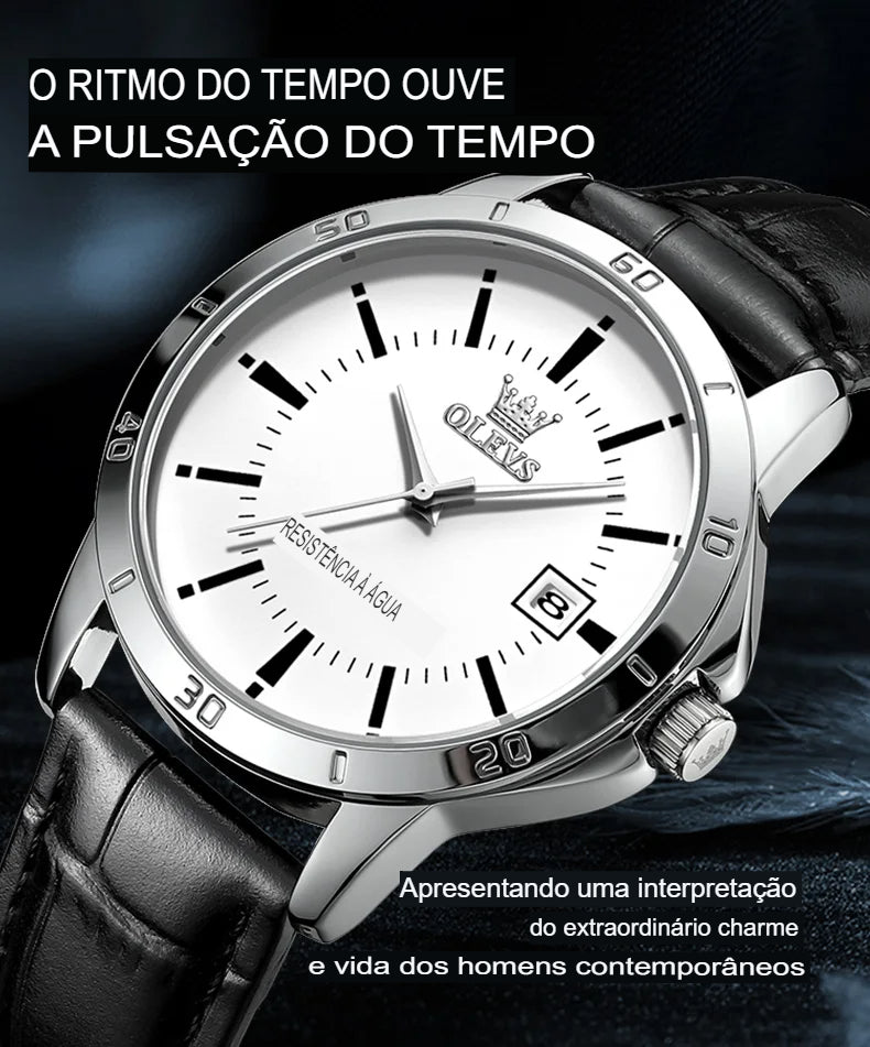 Relógio Masculino -Tempus Claro